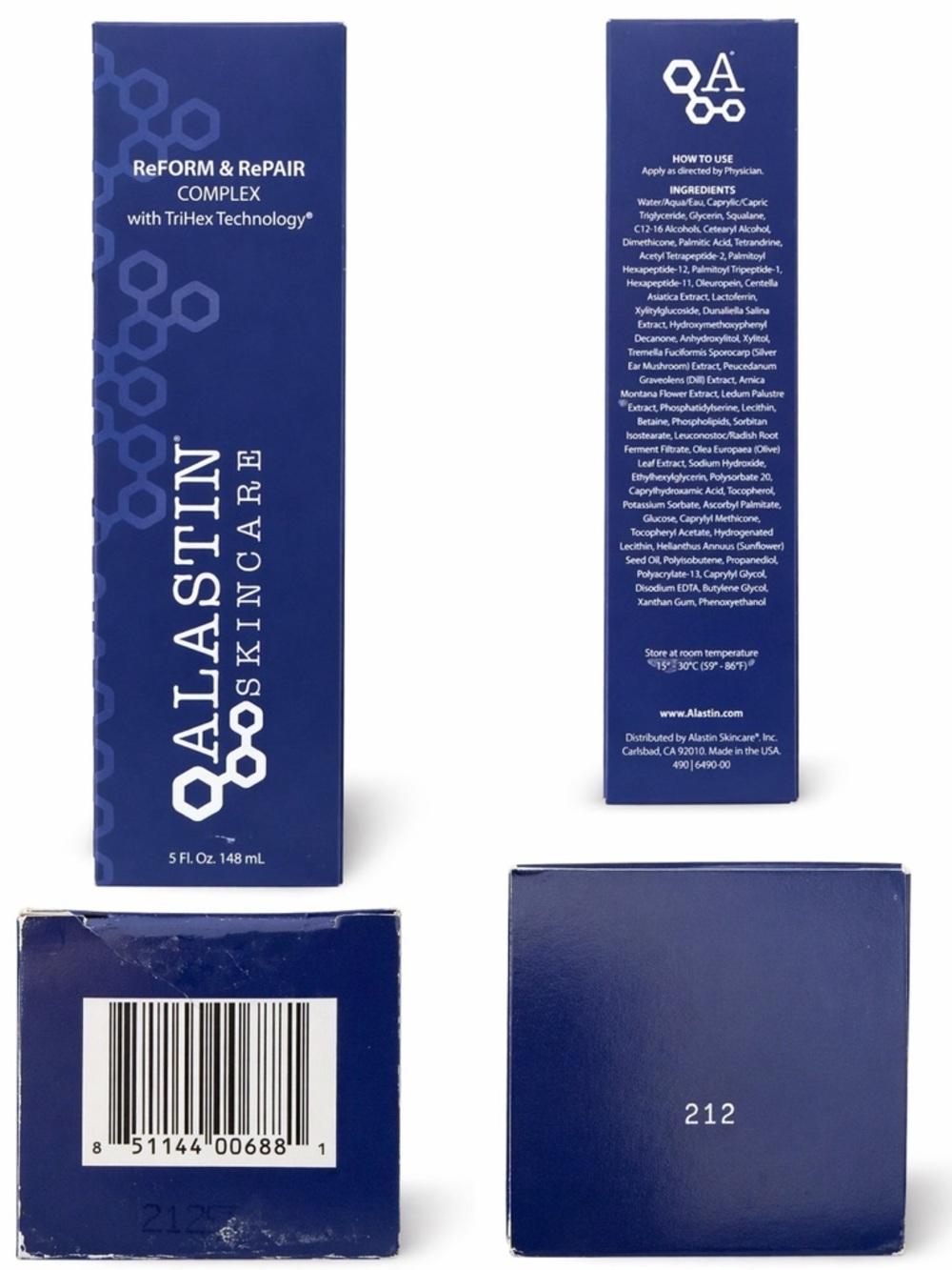 Alastin ReFORM & RePAIR Complex 5 oz NEW Sealed TriHex Body Treatment